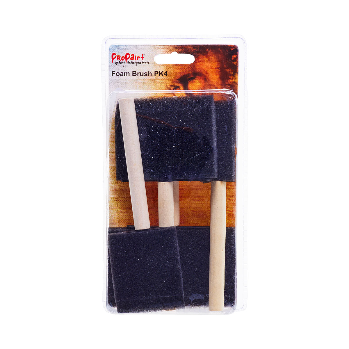 Foam Brushes 4pk