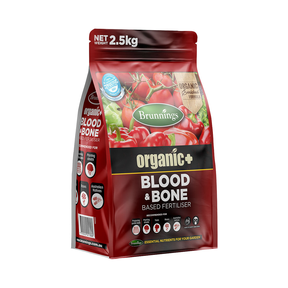 Brunnings Fertiliser Blood & Bone 2.5kg