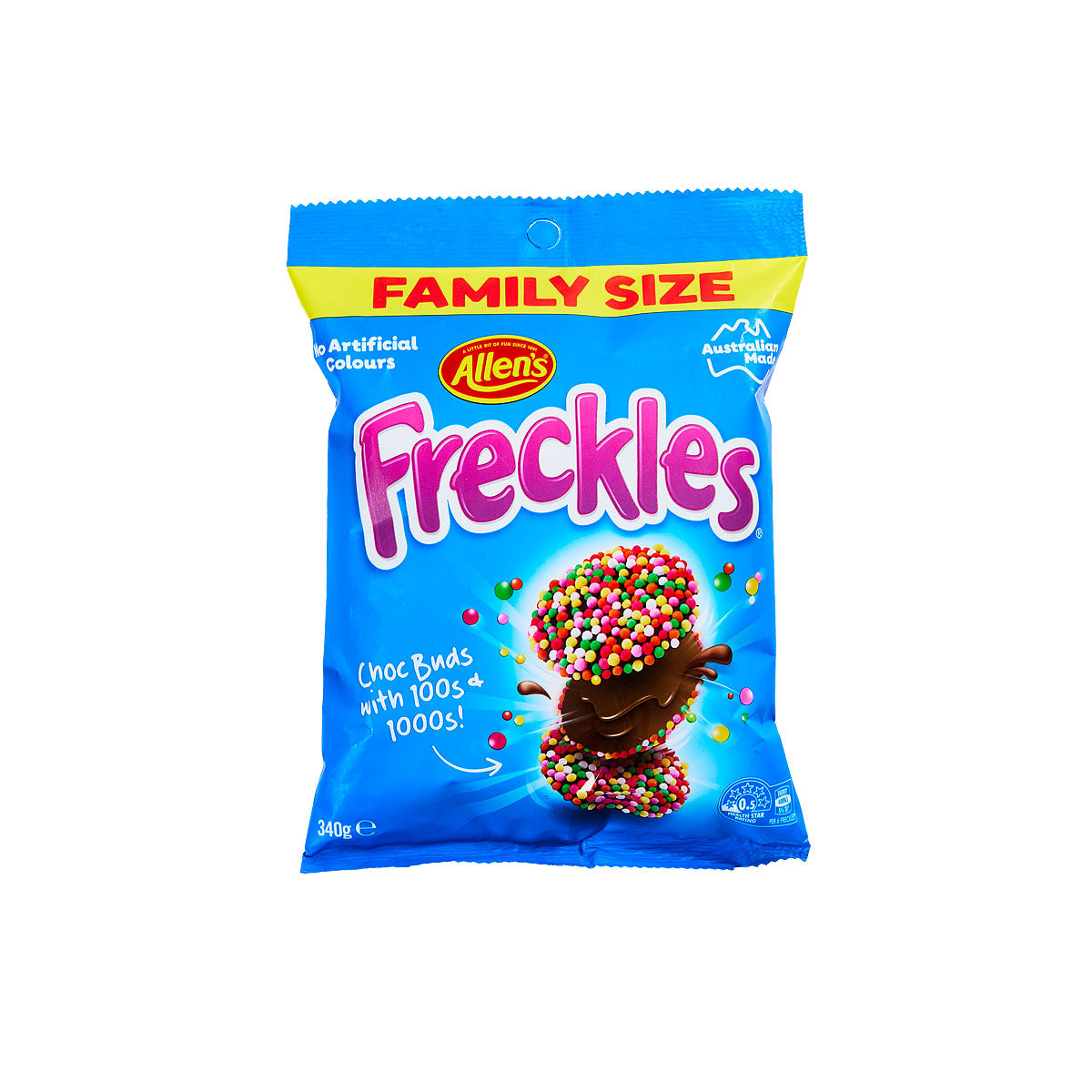 Allen's Lollies Freckles Family Size 340g