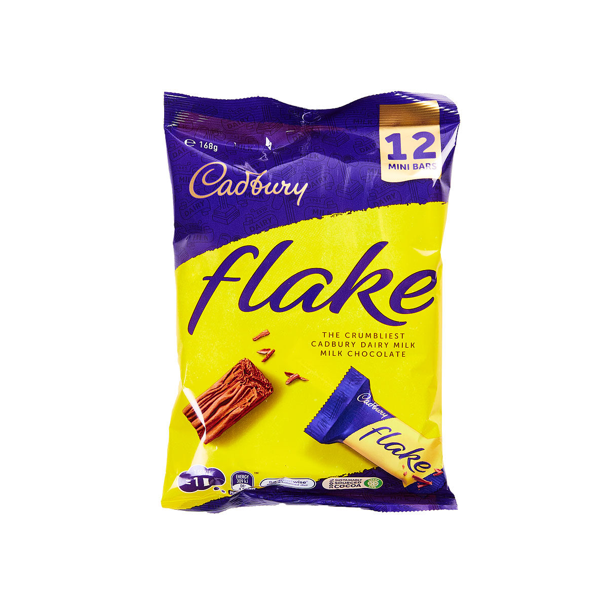 Cadbury Flake Chocolate Sharepack 168g 12PK
