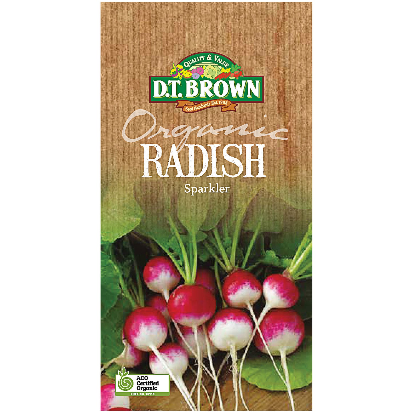 DT Brown Organic Seeds Variety
