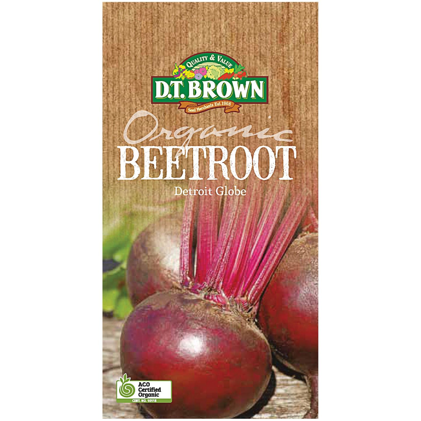DT Brown Organic Seeds Variety