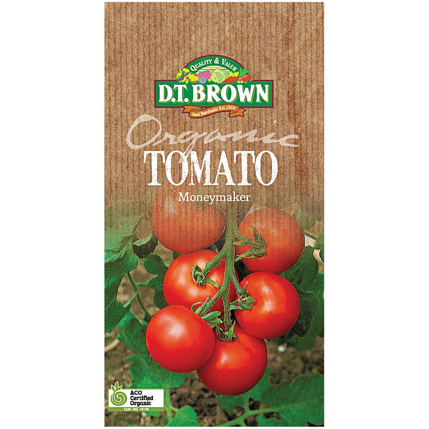 DT Brown Organic Seeds Variety