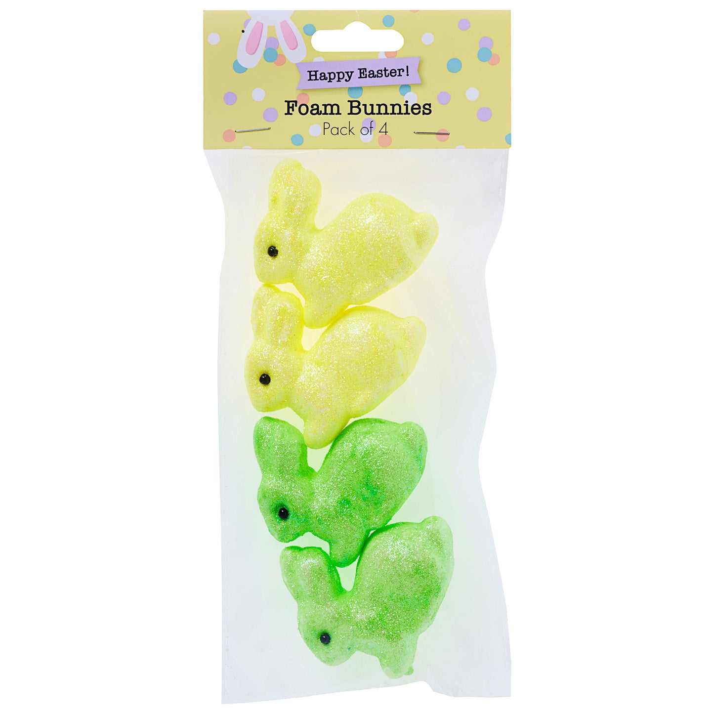 Easter Foam Bunnies 4pk