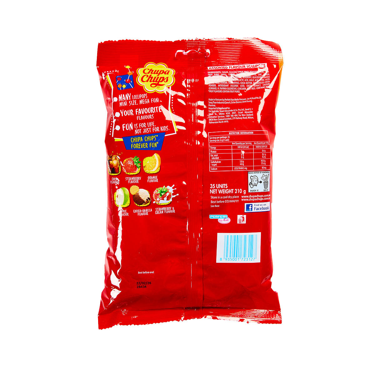 Chupa Chups Minis 35pk