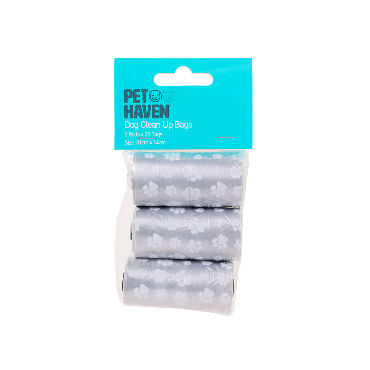 Pet Haven Dog Clean Up Bags 3pk