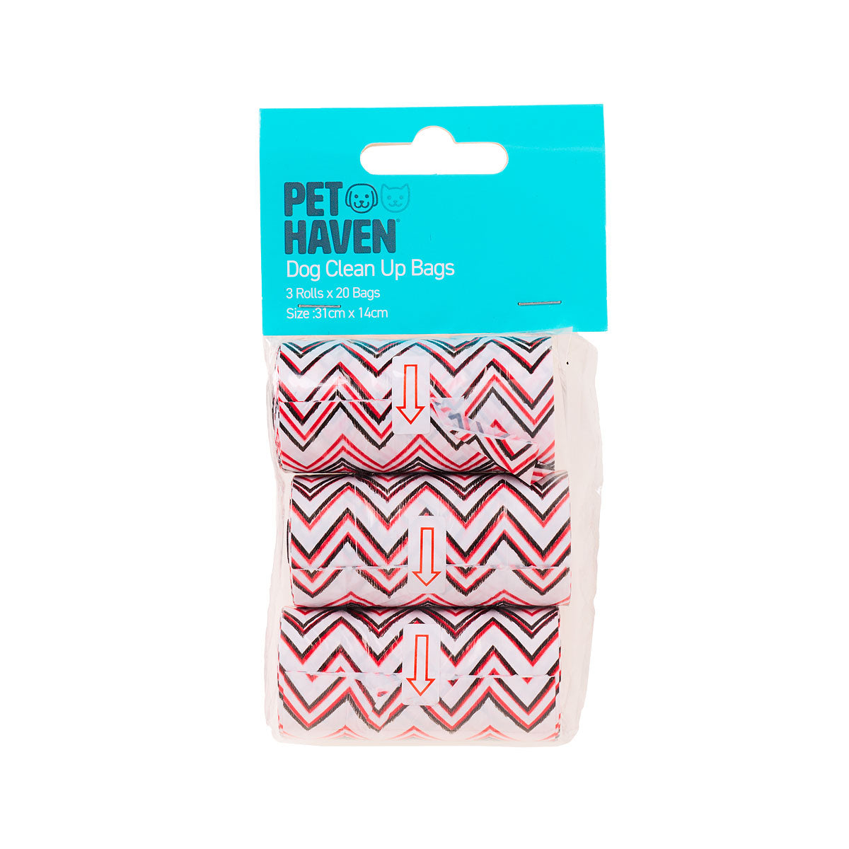 Pet Haven Dog Clean Up Bags 3pk