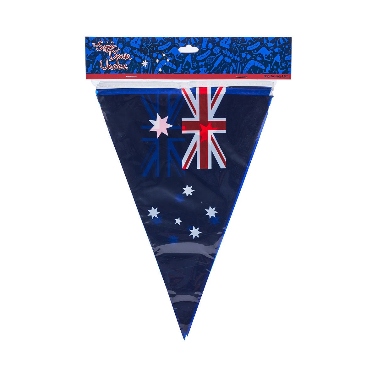 Australian Flag Bunting 4.8m