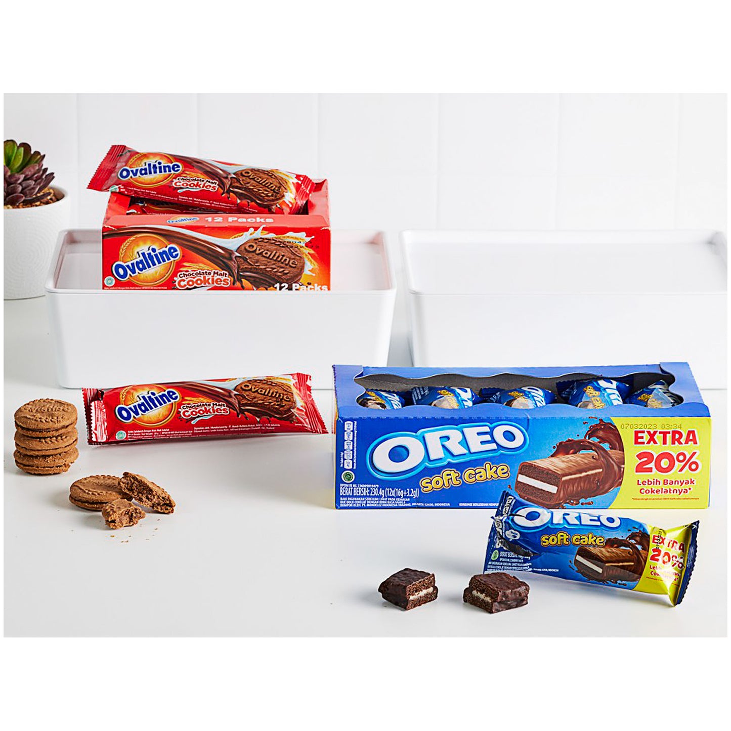 Oreo Soft Cake 12pk 230g