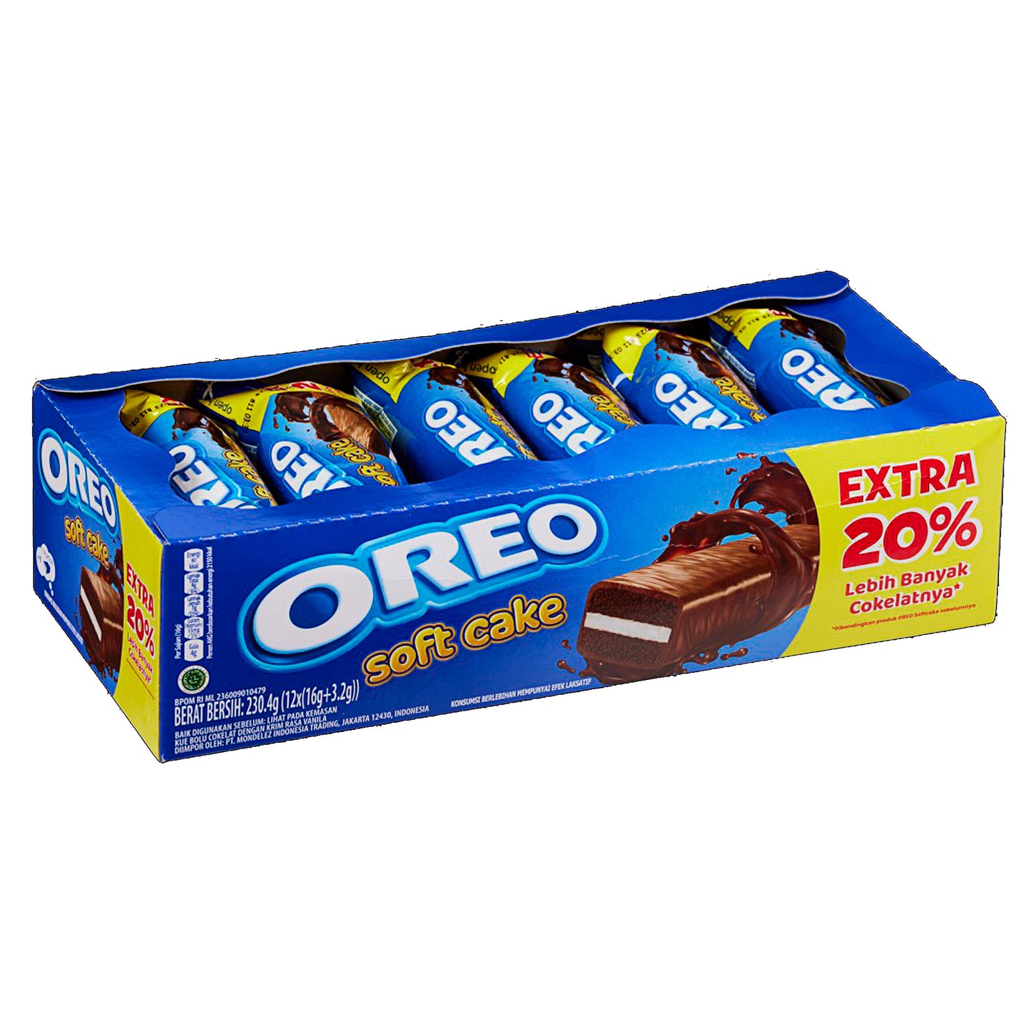 Oreo Soft Cake 12pk 230g