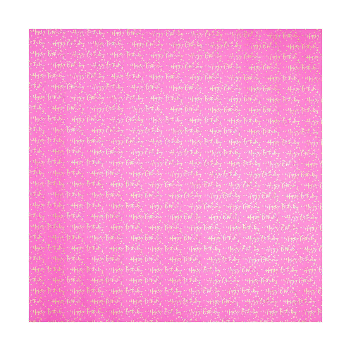 Roll Wrap With Gold Print 70cmx3m