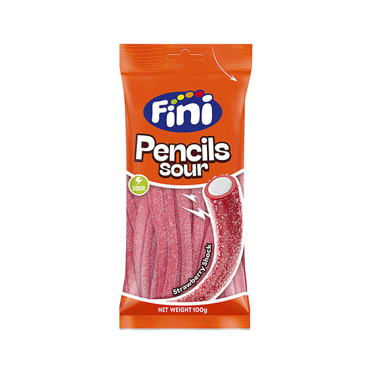 Fini Sour Strawberry Pencil 100g
