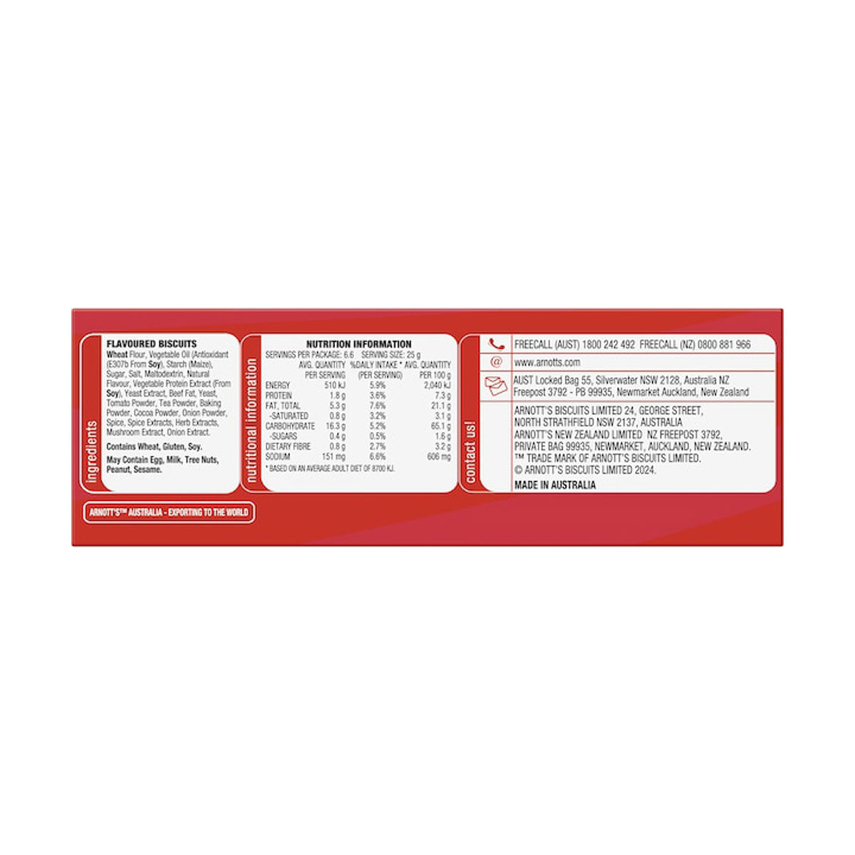 Arnott's Shapes Meat Pie 165g