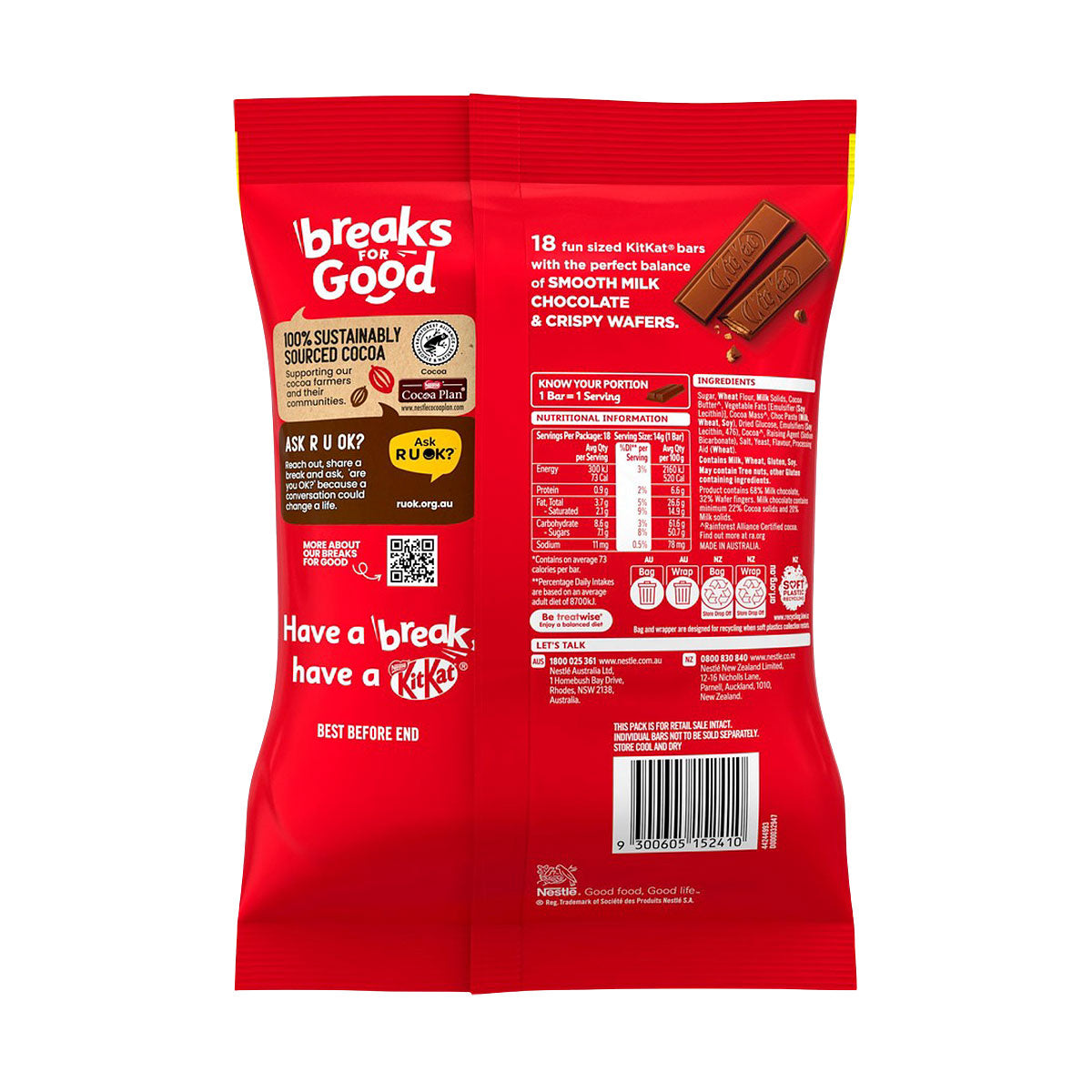 Kit Kat Large Share Pack 252g 18pk