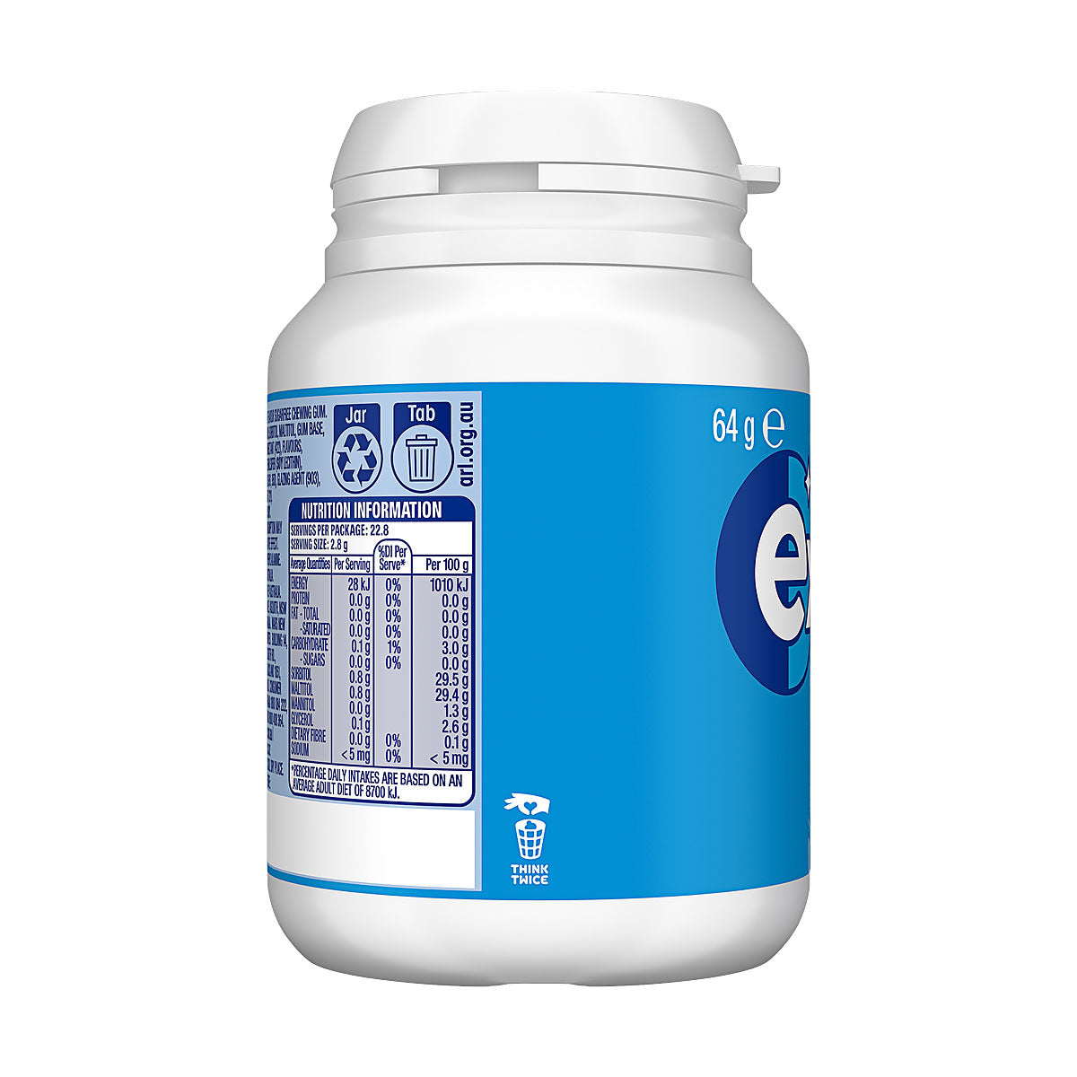 Extra Peppermint Pellet Bottle 64g