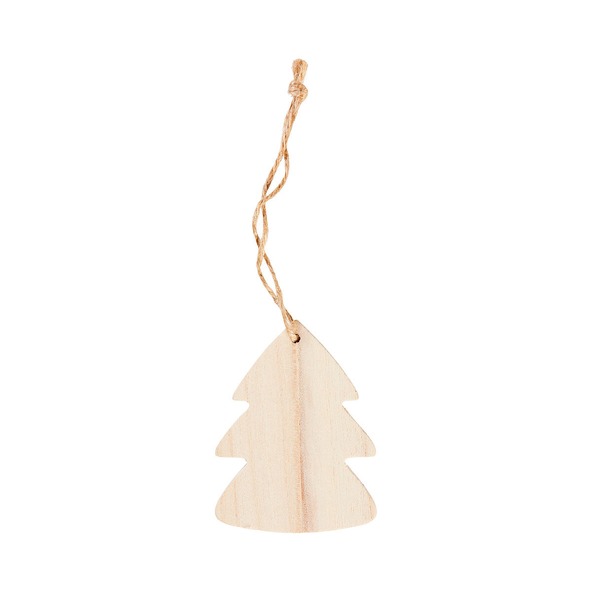 Christmas Tree Decoration Wooden Shape Assorted