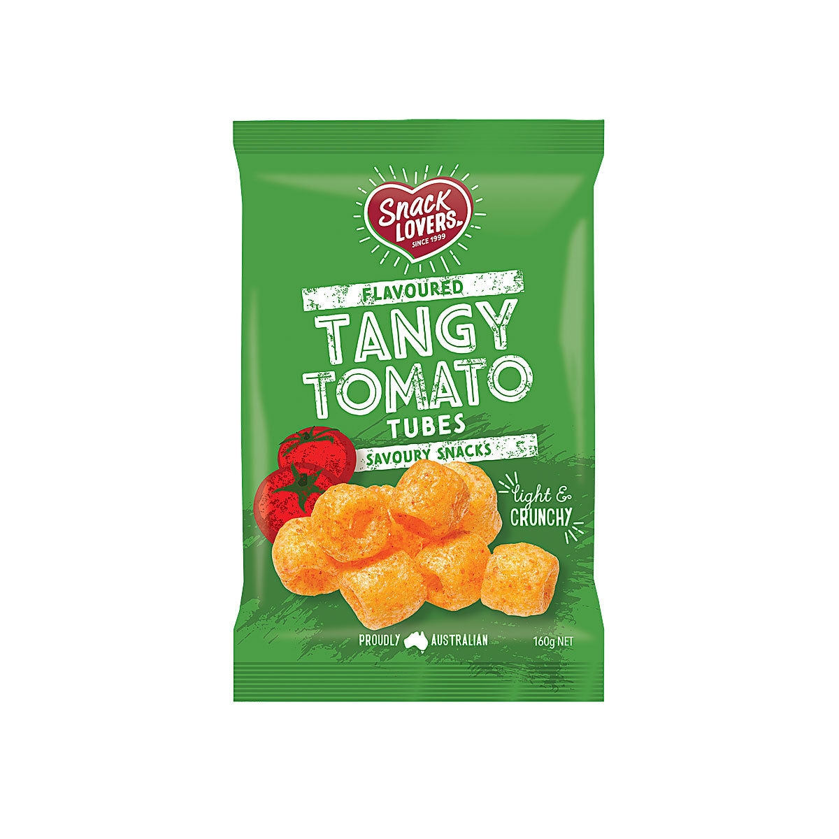 Snack Lovers Tomato Tubes 160g