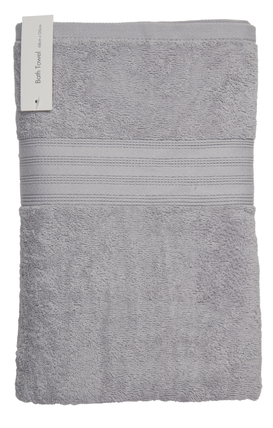 Bath Towel Silver 68x135cm