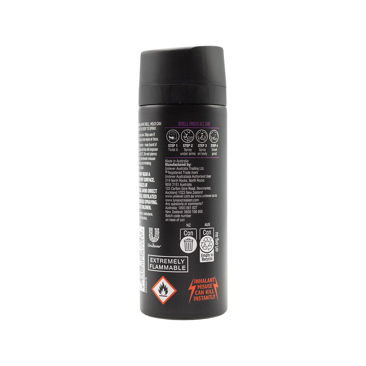 Lynx Excite Lynx Deodorant 150mL