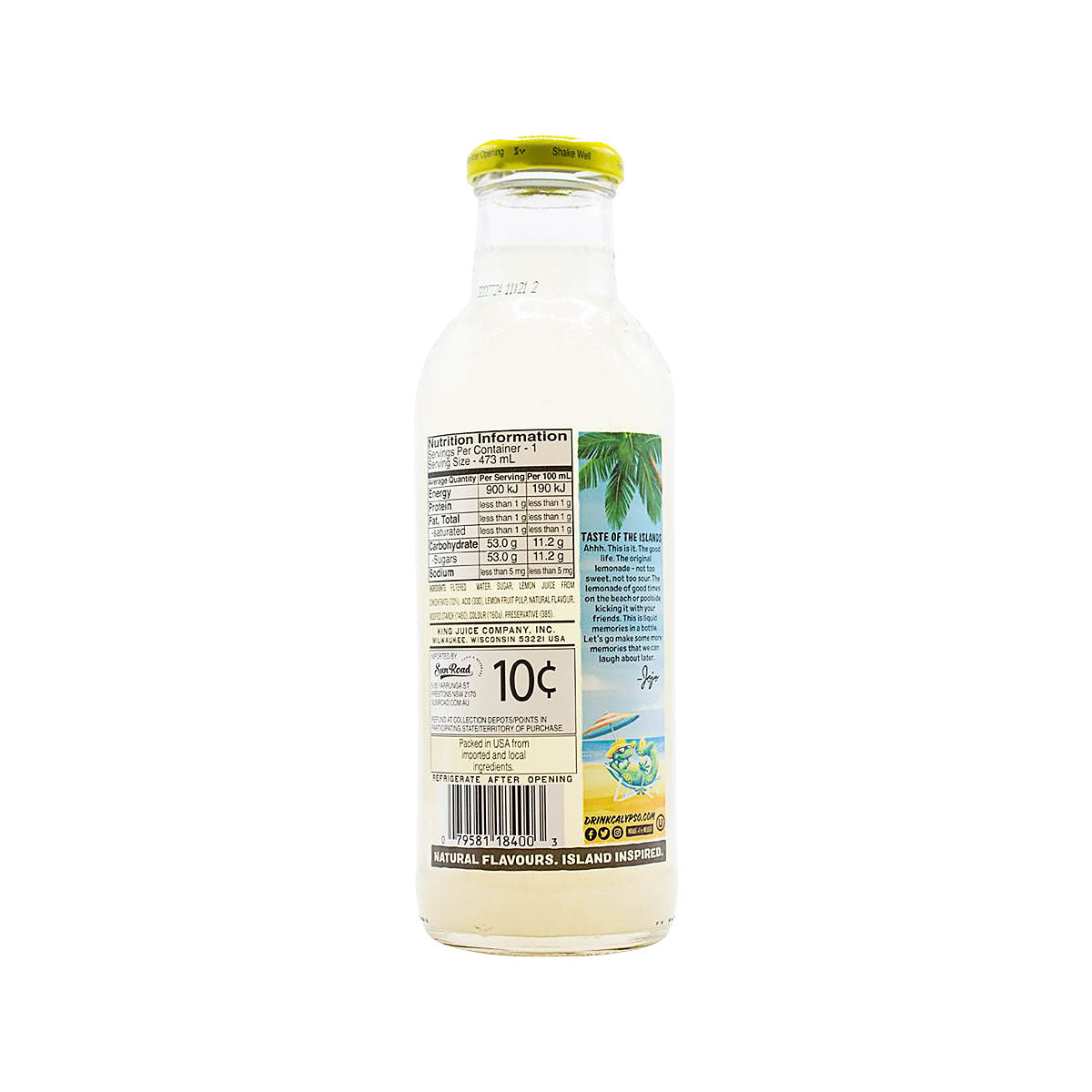 Calypso Original Lemonade 473mL