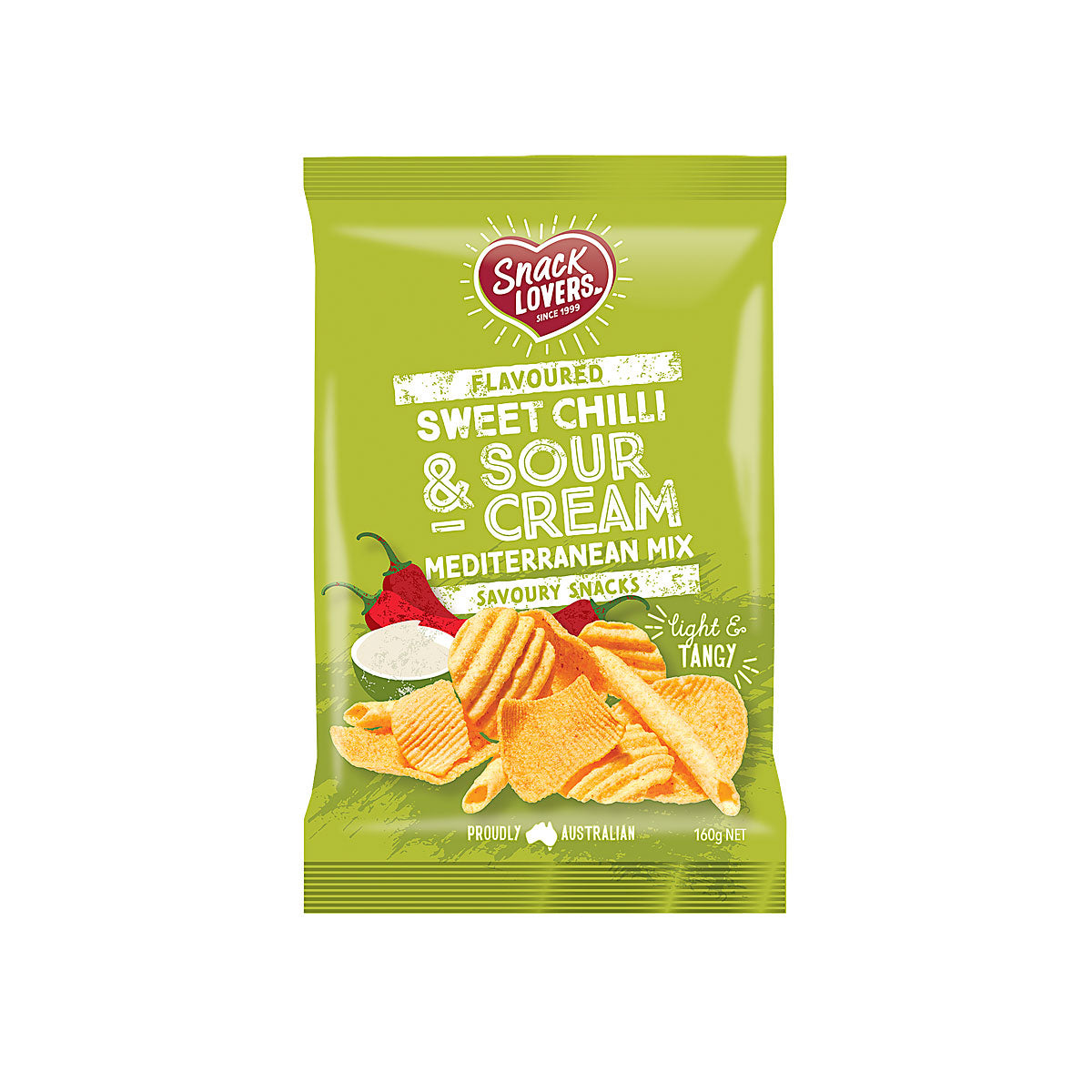 Snack Lovers Sweet Chilli Sour Cream 160g
