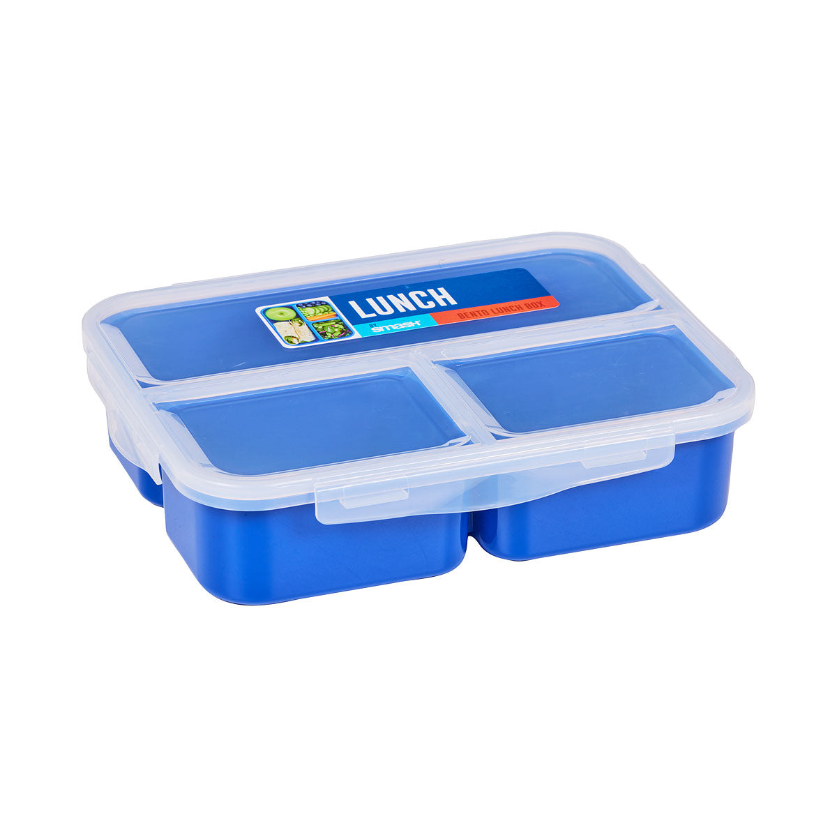 Smash 3-Compartment Bento Box