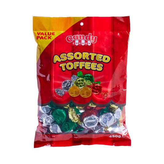 Candy Corner Assorted Toffees 450g