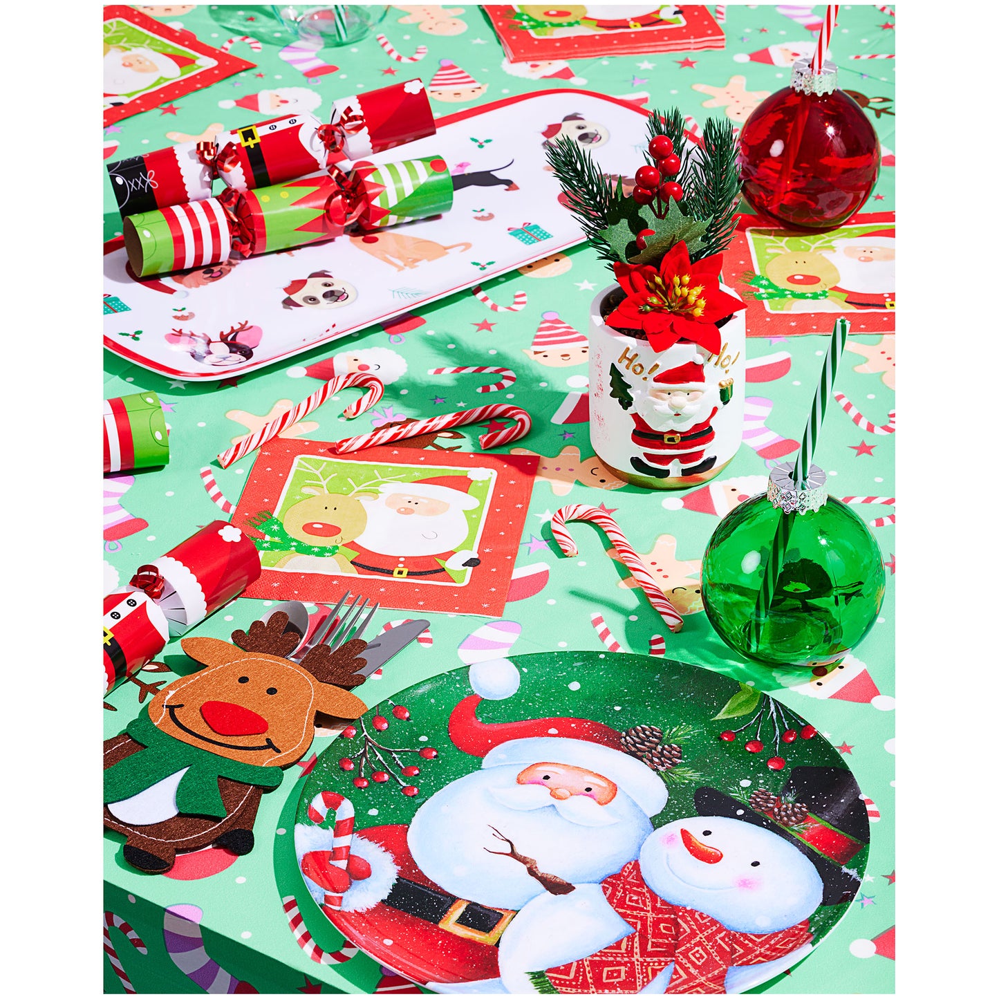 Dinner Napkin 'Tis The Season 18cm 20pk