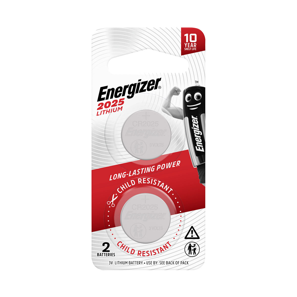 Energizer Lithium Battery 2025 2pk