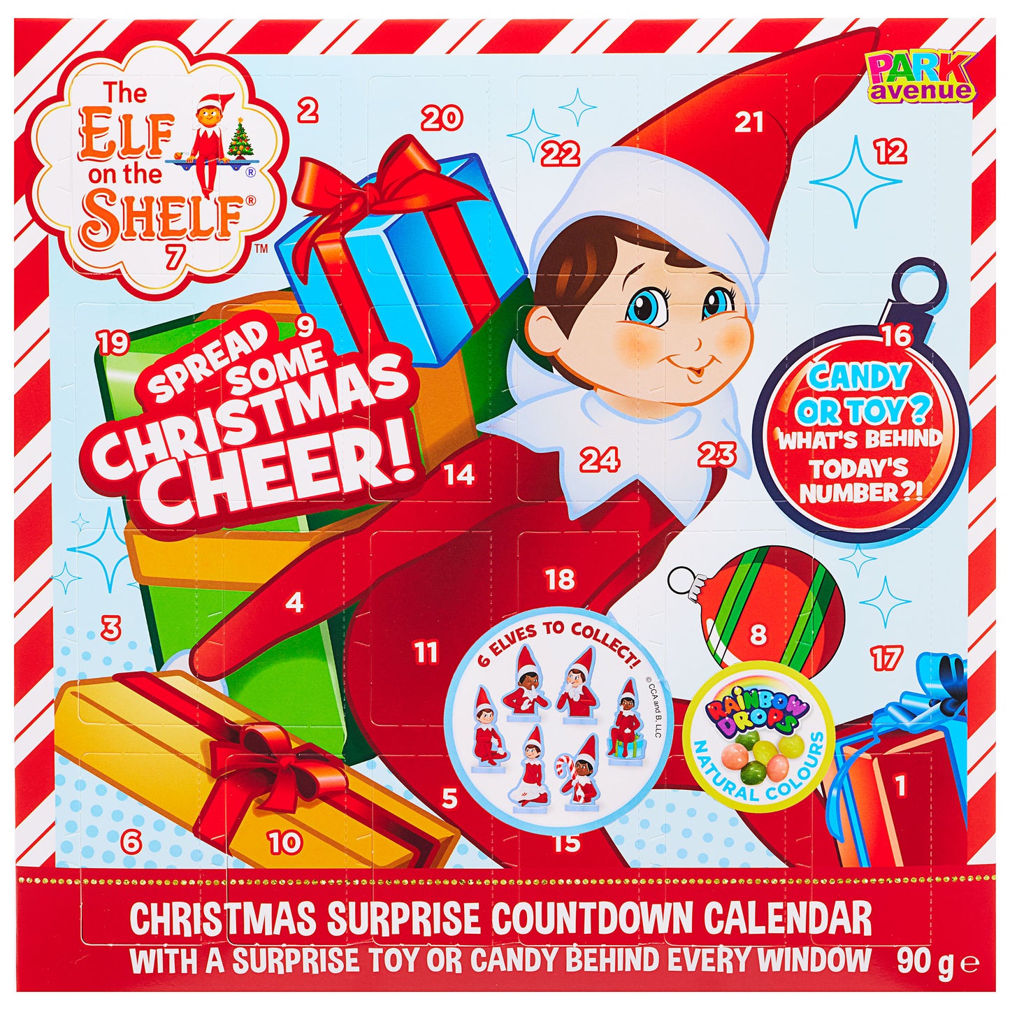 Elf On The Shelf Surprise Advent Calendar 90g