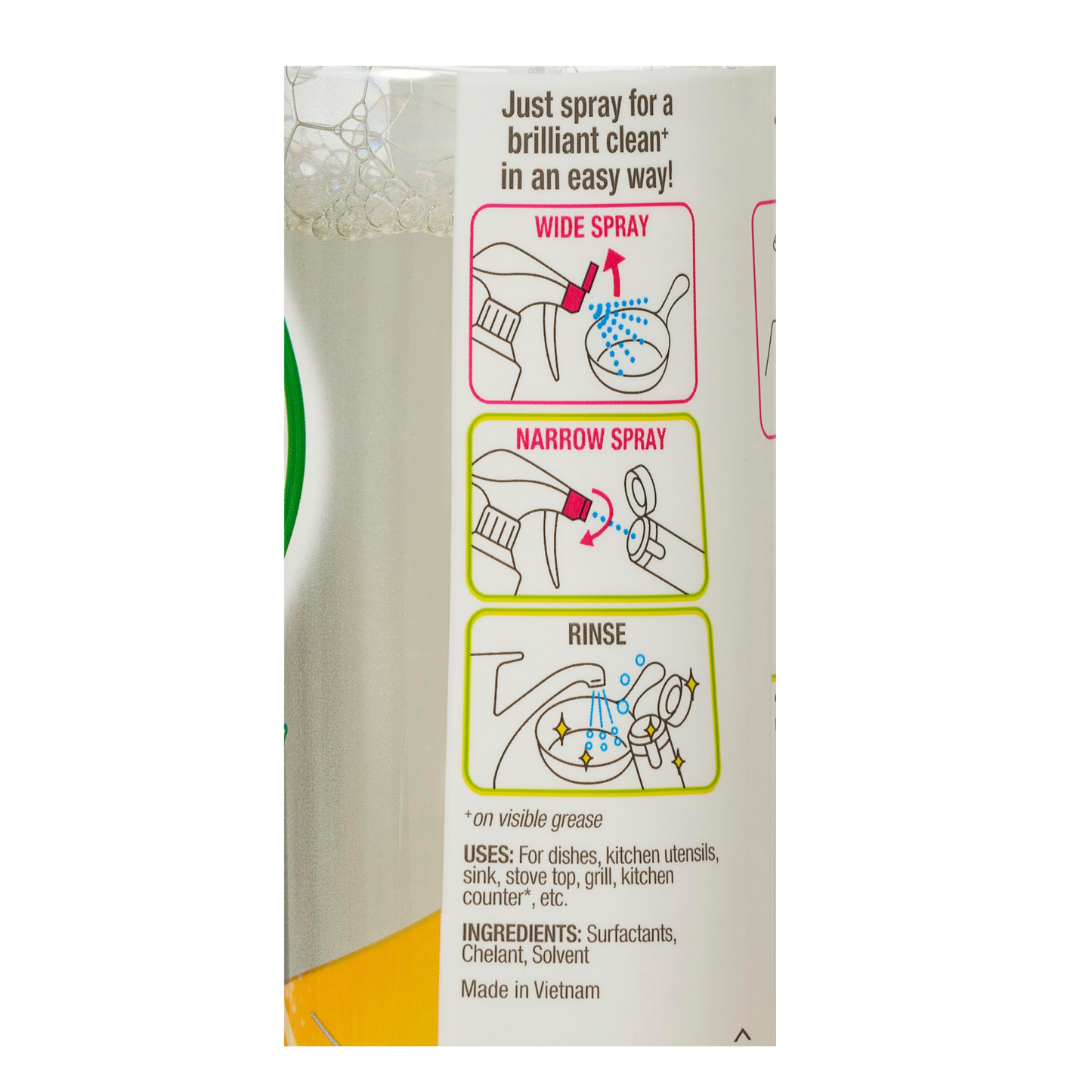 Fairy Easy Dishwashing Spray Lemon 300mL