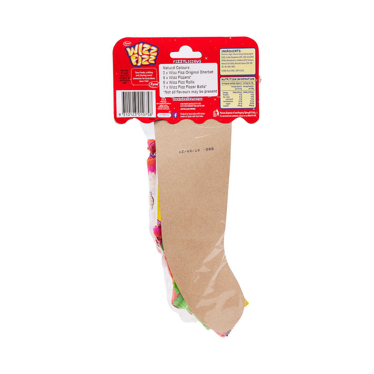 Wizz Fizz Christmas Stocking 134g