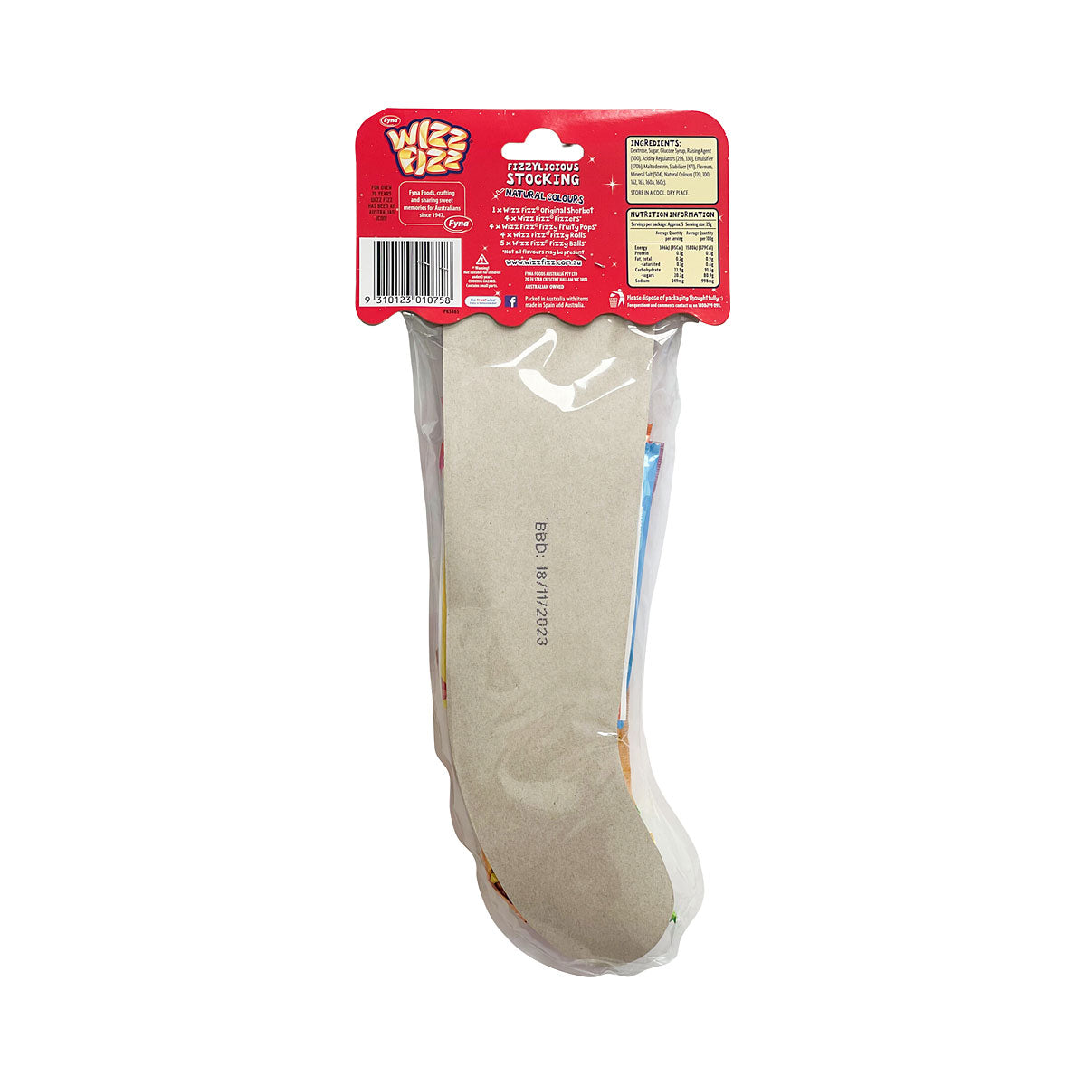 Wizz Fizz Christmas Stocking 134g