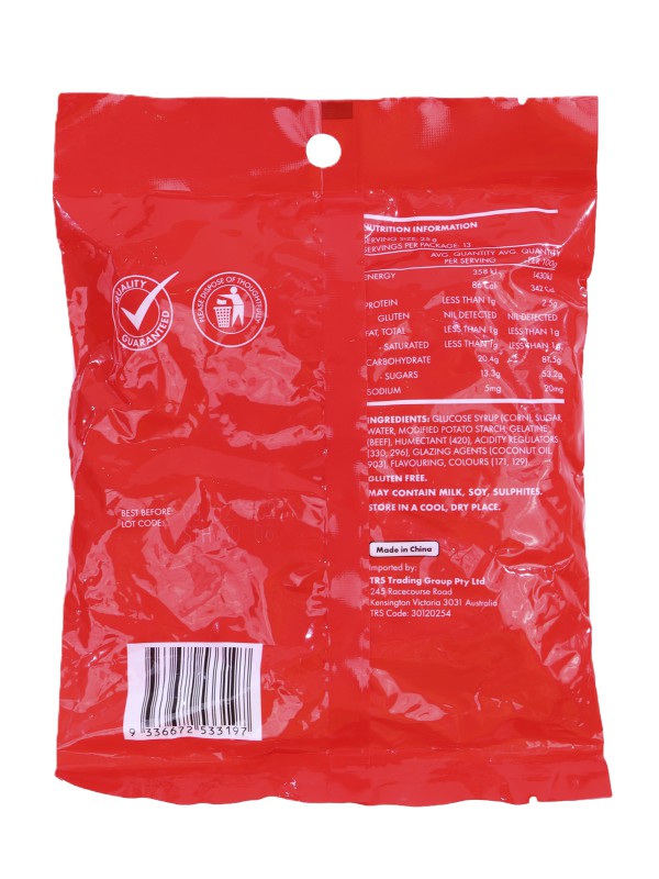 Candy Corner Strawberry & Cream Lollies 325g