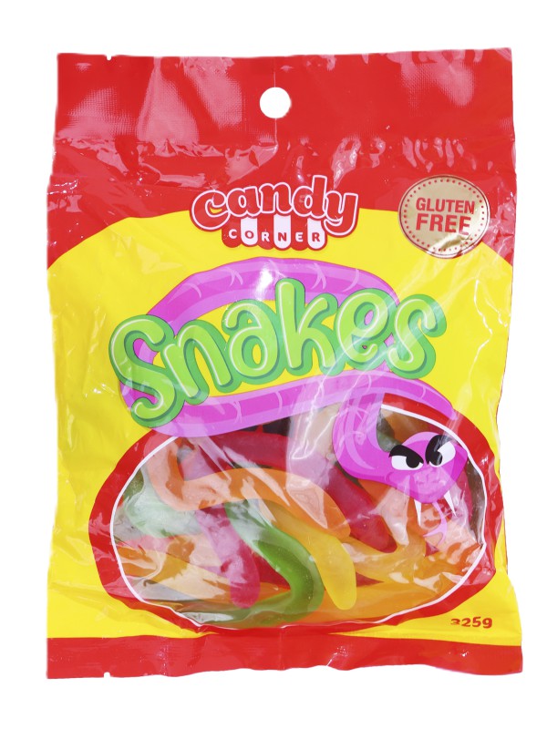 Candy Corner Lollie Snakes 325g