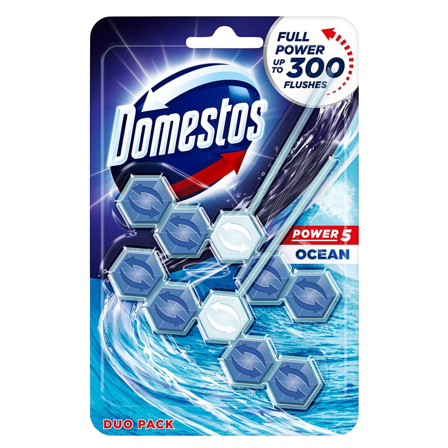 Domestos Cage Power 5 Ocean 55g 2pk