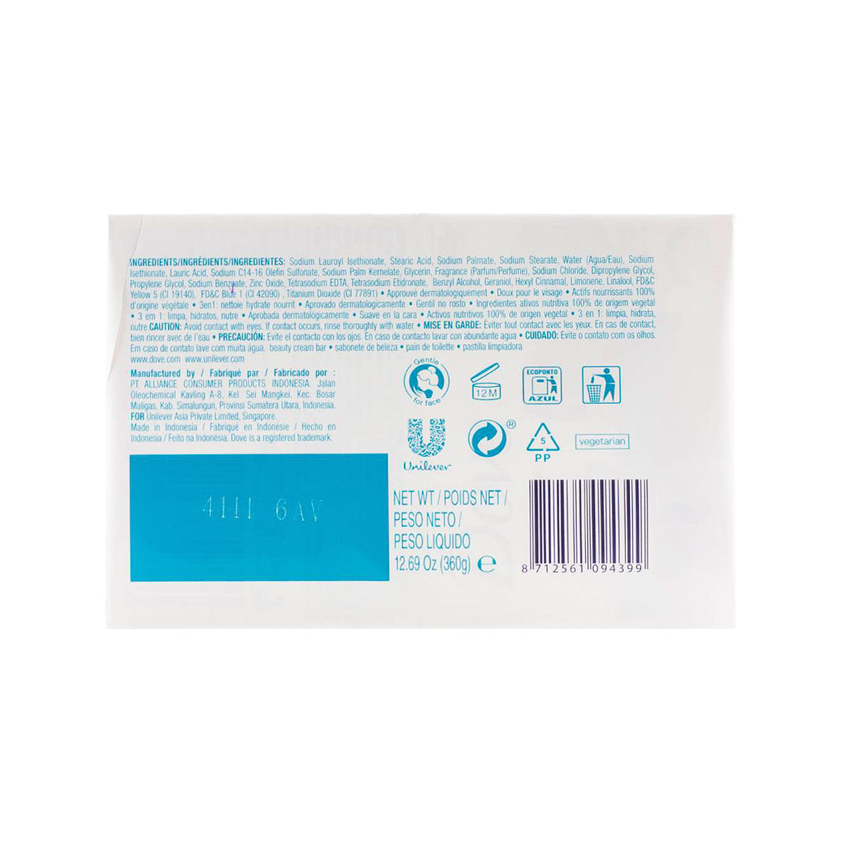 Dove Soap Restoring 90g 4pk