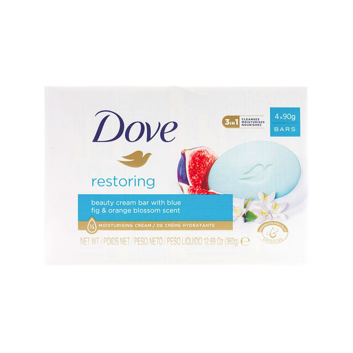 Dove Soap Restoring 90g 4pk