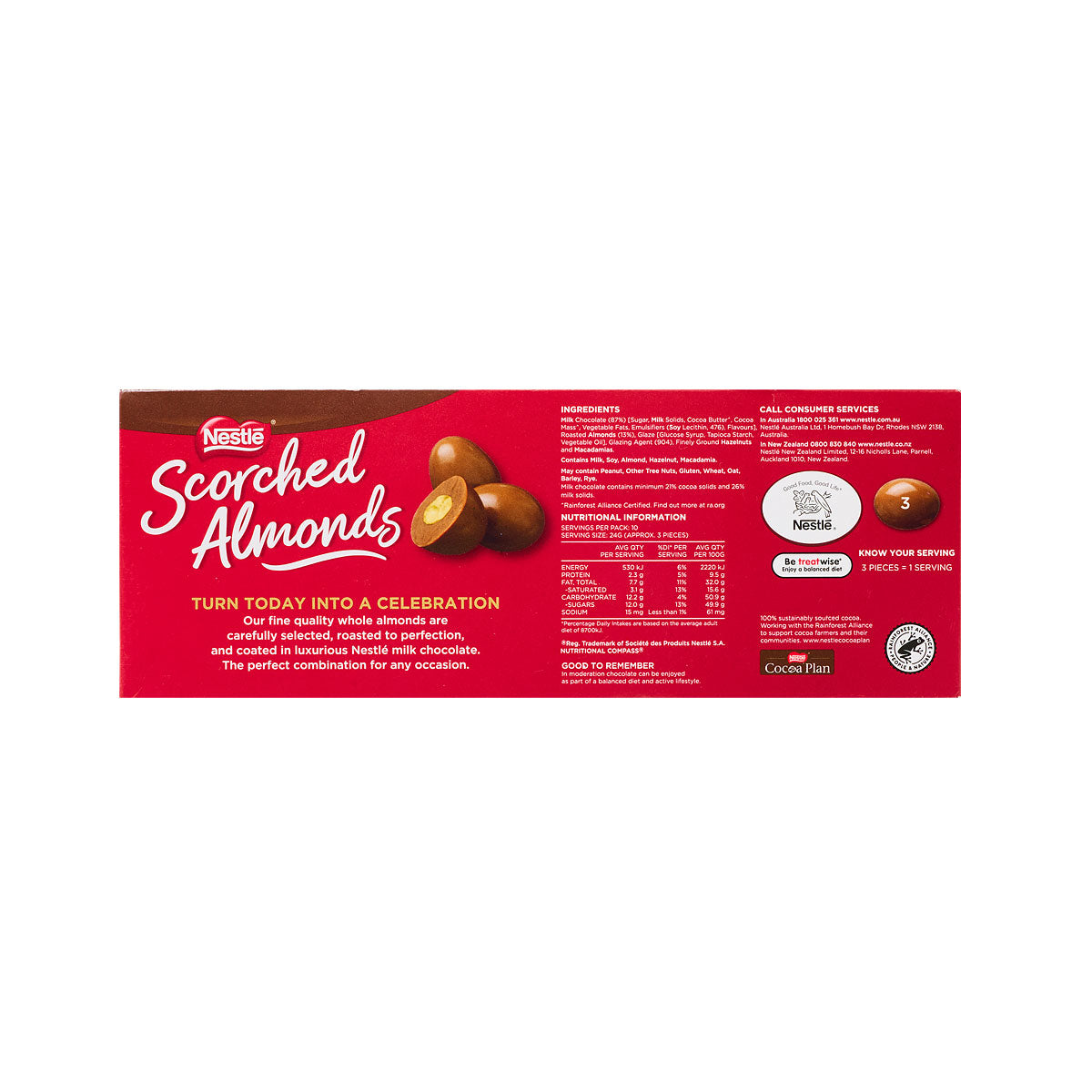 Scorched Almonds 240g