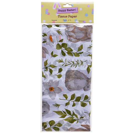 Easter Tissue Paper 6pk Assorted