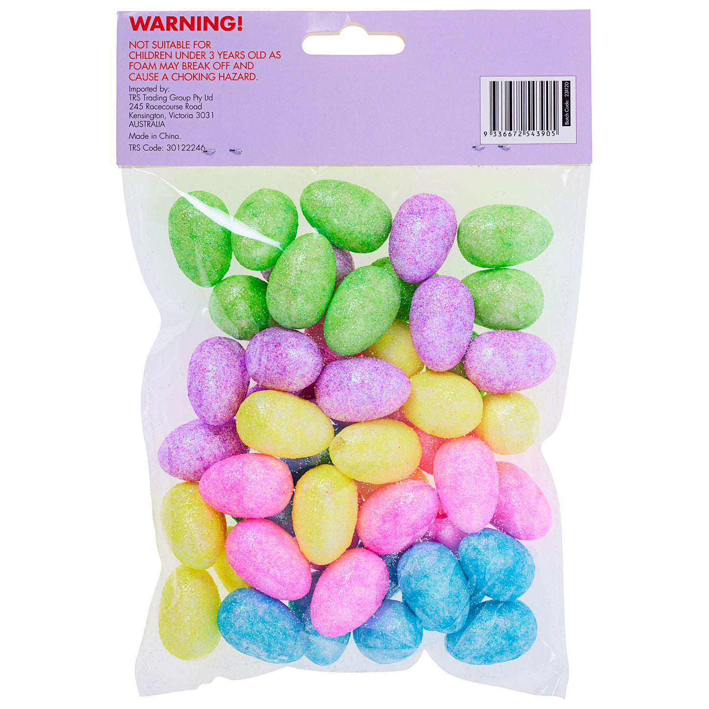 Easter Mini Foam Egg 50pk