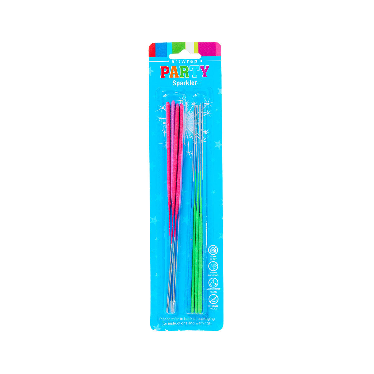 Sparkler Clear Mix 20cm 12pk