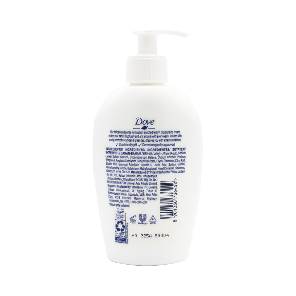 Dove Hand Wash Cucumber & Green Tea 250mL