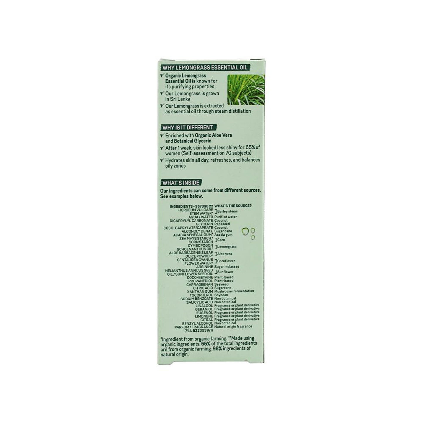 Garnier Organic Balancing Moisturiser 50mL