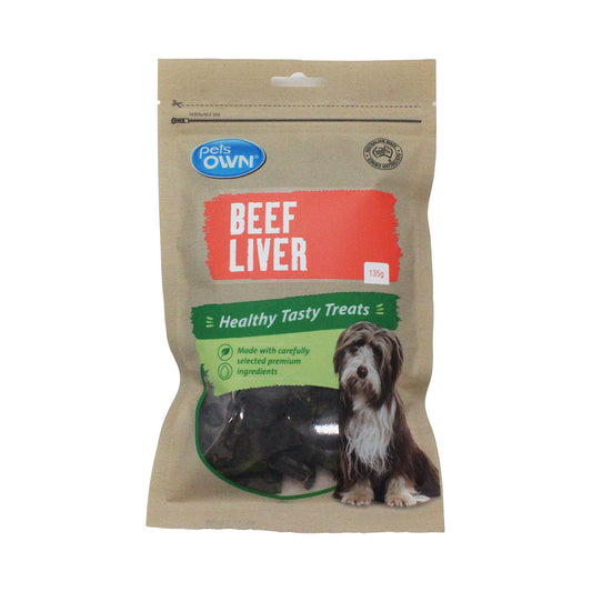 Pets Own Beef Liver 135gm