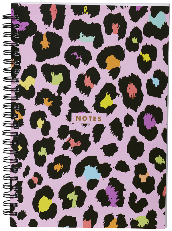 A5 Notebook Printed 160-Page Assorted