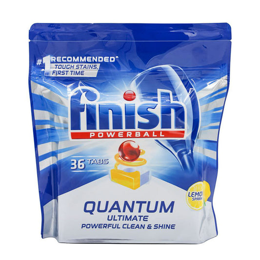 Finish Quantum Ultimate Powerful Clean & Shine Dishwasher Tablets 36pk