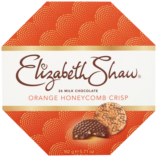 Elizabeth Shaw Milk Orange Honeycomb Crisp 162g
