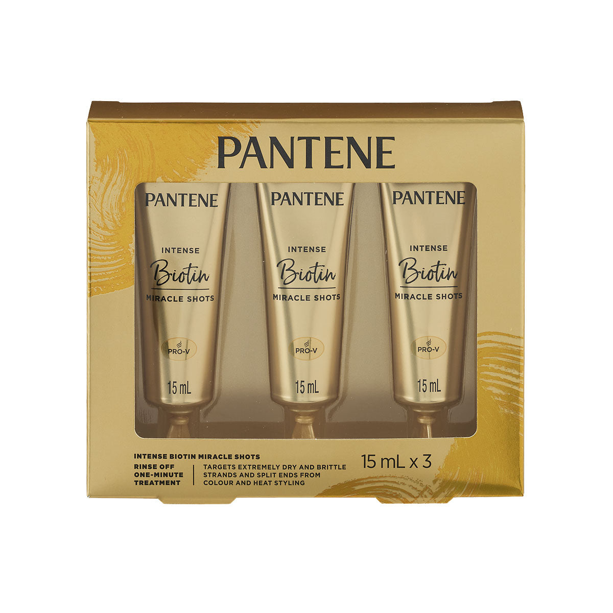 Pantene Intense Biotin Miracle Shots 3x15mL