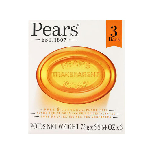 Pears Soap Bar Pure & Gentle 3x75g
